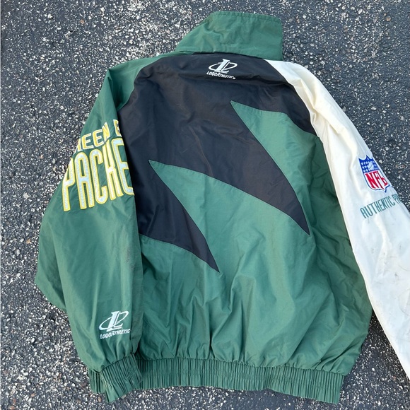 Logo Athletic “starter” windbreaker Shark tooth GreenBay Packers Size XL - Picture 6 of 6